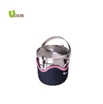 【KUHN RIKON 瑞康屋】UCOM永久抗菌V8589防溢雙層小提鍋