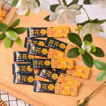 【台灣出貨】百花蜂蜜獨立小包裝便攜式原裝正品正宗土蜂蜜洋槐蜜野生蜂蜜小袋