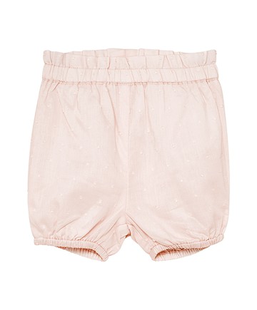 立體點點粉色短褲92cm