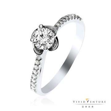 亞帝芬奇簡約大器GIA50分鑽戒