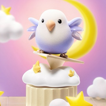 【Fubees】小鳥芋圓 鳥語花香系列公仔盒玩(三入隨機款)