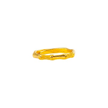 Jove gold JoveGold漾金飾 竹報平安黃金戒指