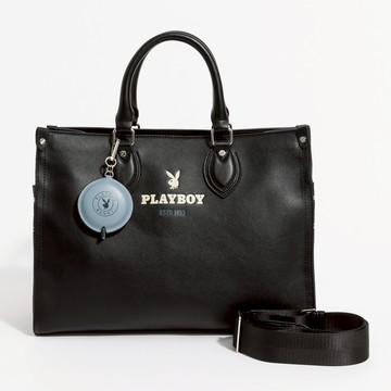 PLAYBOY - 托特包附長背帶  Urban Pulse系列 - 藍色