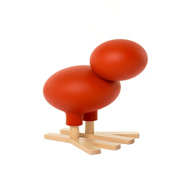 Happy Bird 芬蘭森林鳥（橘紅）