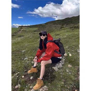 沖鋒衣女款新款女孩三合一外套秋冬歐貨爬山服川西旅游穿搭登山服
