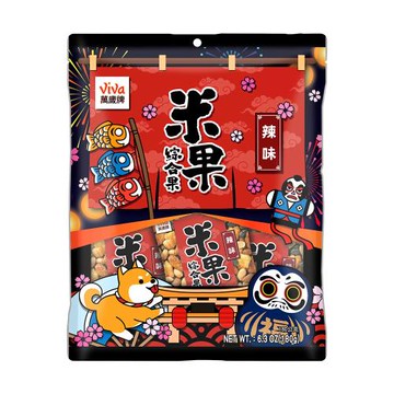 【萬歲牌】米果綜合果辣味(20gx9包)