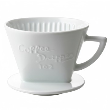 CAFEC CAFEC 有田燒 陶瓷扇形濾杯  1個  3-5 杯份