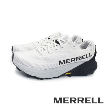 MERRELL(女)AGILITY PEAK 5戶外健身輕量型慢跑越野鞋 女鞋-白黑色