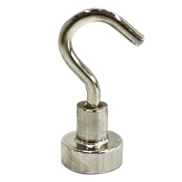 STAR CANDY 超強力磁鐵掛勾 12mm 20個  鍍鎳色  1組