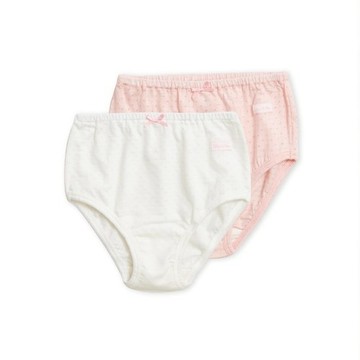 彩虹兔女童三角褲-2入 (銀離子抗菌內襠)