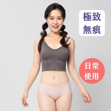 【廠商直送】月亮褲-護墊內褲 (芭蕾粉)-Free size
