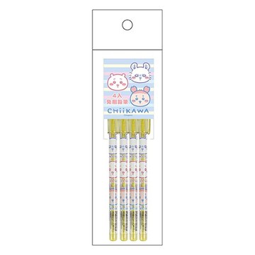 吉伊卡哇 免削鉛筆4入