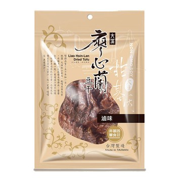 廖心蘭非基改豆干110g-滷味