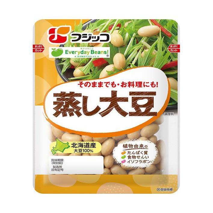 フジッコ 蒸し大豆 100g×12袋入×(2ケース)｜ 送料無料