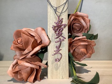 wire lover日文愛する手作項鍊、金屬線、也可客製