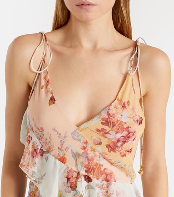 Zimmermann Awaken floral cotton and silk maxi dress