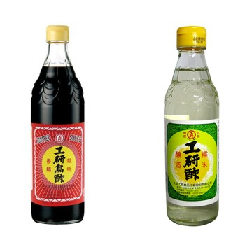 【蝦皮直營】工研 白醋 黑醋 300ml 600ml 調味料 料理醋 醃漬 釀造 沾煮調味用
