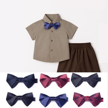 領結維爾摺形兒童晏會款結婚糾糾.Fuulai