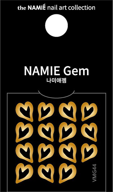 【專業用】NAMIE Gem 美甲裝飾藝術貼紙 Volume Metallic 44