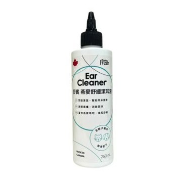 Earth Rated莎賓-Enviro fresh 燕麥舒緩潔耳液 犬貓通用 250ml (P064301-1)-3入組