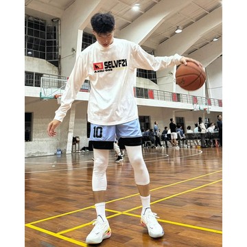 美式街頭秋冬ins束口純棉長袖t恤休閒潮牌字母圓領百搭男款打底衫籃球袖子健身衣跑步上衣秋季薄款袖子