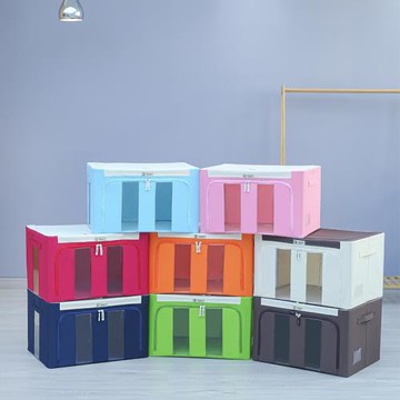 派士龍除甲醛加厚牛津布防潮收納箱家用衣物棉被可折疊整理儲物箱