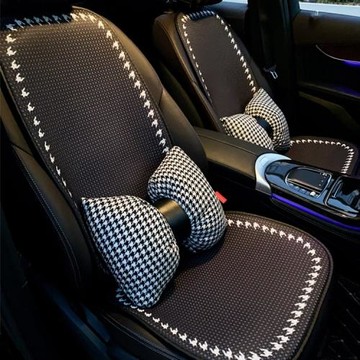 汽車坐墊四季通用高級感女秋冬透氣車座墊單片冬季車內后排座椅墊