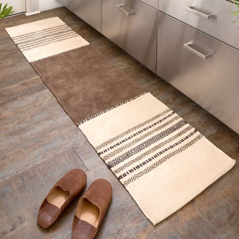 キッチンマット おしゃれ 玄関マット 45 180cm ラグ マット キリム インド綿 ネイティブ 民族 オルテガ エスニック Fタイプ キッチン用品 310 通販 Lineポイント最大0 5 Get Lineショッピング