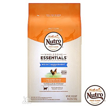 Nutro 美士 全護營養 結紮貓/體重控制配方(農場鮮雞+糙米)14磅