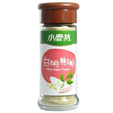 小磨坊 白胡椒粉(25g/瓶) [大買家]