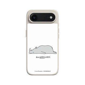 iPhone Air SolidX 貝殼灰 - ilovedoodle (Lim Heng Swee) - Rhinopeceros 犀牛