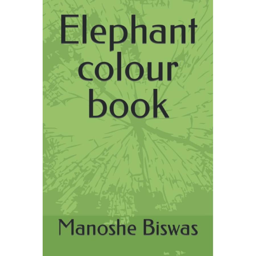 Elephant colour book