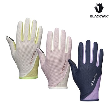 BLACKYAK 韓國 女 透氣全指手套(三色可選)| IU代言 手套 運動配件 透氣 防滑 耐磨 |BYDB1WAN01