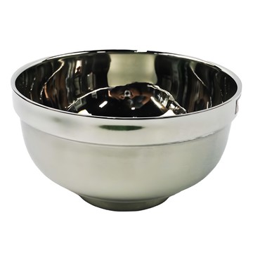 OSAMA 王樣 台式雙層隔熱碗 14cm 不鏽鋼 湯碗 飯碗 餐碗  1個