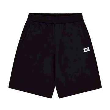 韓國 ept BOX LOGO 棉短褲 黑 - L