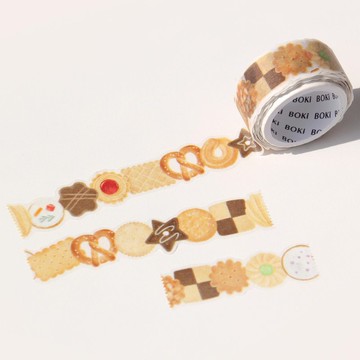 餅乾造型裁型和紙膠帶