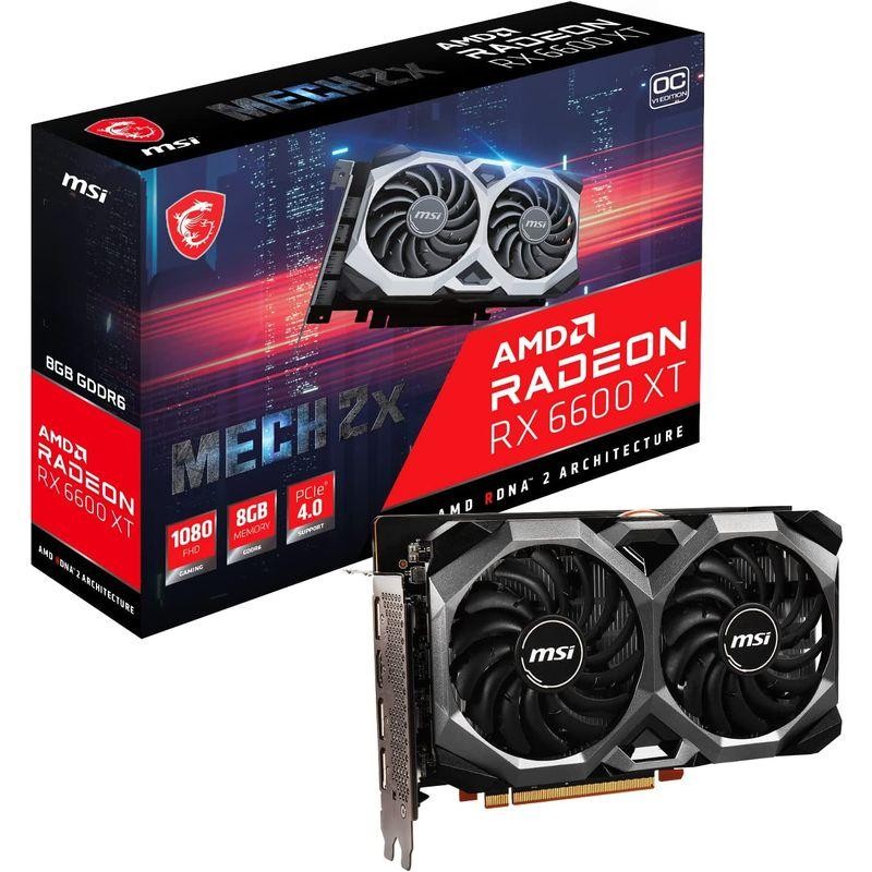 PCパーツ・グラフィックボード MSI Radeon RX 6600 XT MECH 2X 8G OCV1 ...