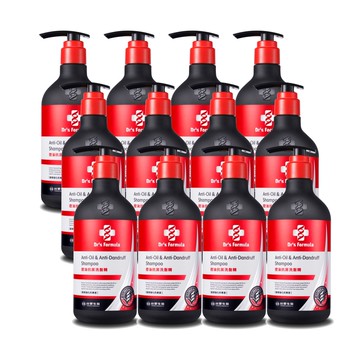【Dr’s Formula 台塑生醫】控油抗屑洗髮精(升級版)三代580g*12入