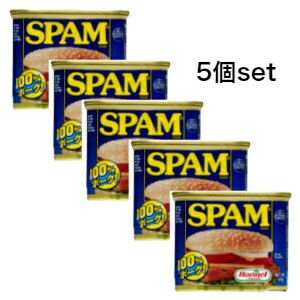 Hormel SPAM　クラッシック　340g×5缶セット　スパム　ポーク　ランチョンミート＜br＞ 　ホーメル