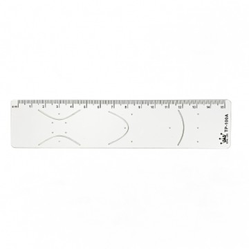 【 徠福 】拋物線定規 / 片 TP-100A