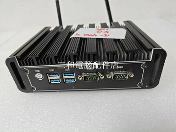 【三和電腦配件店】迷你小主機，軟路由。 i3-4005u  4G   128G，雙千兆網口，成色漂亮。包好。帶天線。