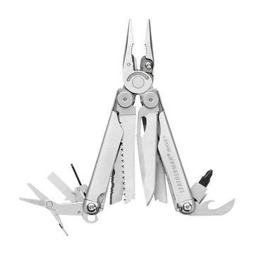 LEATHERMAN 特價品 Wave Plus 工具鉗/銀色_無附收納套#832524