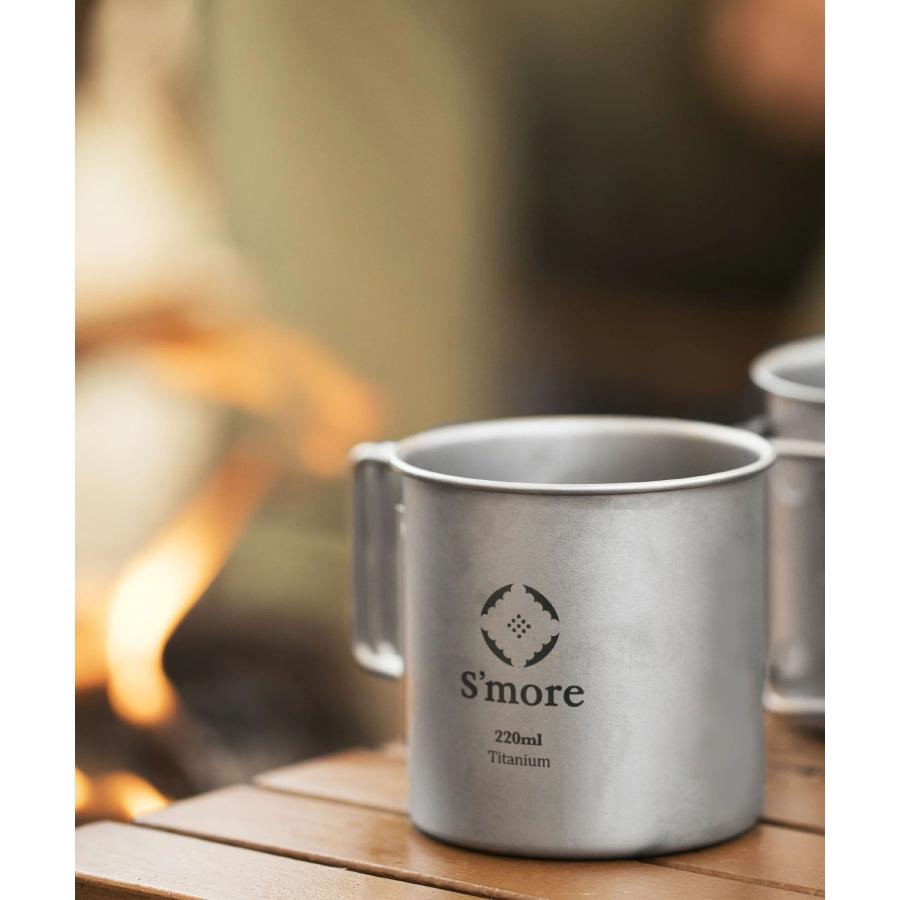 S'more S more Titanium Mug シングルウォール チタニウムマグ チタンマグカップ SMOrsUT001Ma