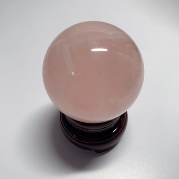 CrystalCorner隅石丨馬達加斯加粉水晶球丨淨化丨療癒水晶法寶