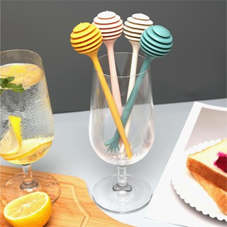 其他料理用品 廚房餐廚烘焙料理小幫手多功能手掌造型蜂蜜勺咖啡飲料攪拌棒|多色可選