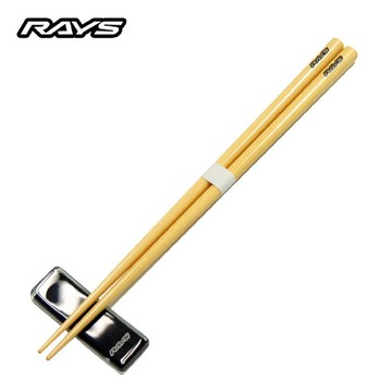 【PP保勁國際】日本原裝 RAYS 官方周邊精品 日本製 精美筷子組 含筷架 日本製 木質筷子