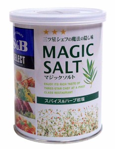 ★まとめ買い★　ＳＢ　セレクトスパイス　マジックソルトＭ缶　２００ｇ　×12個