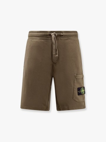 Organic cotton bermuda shorts - STONE ISLAND - gender_Man