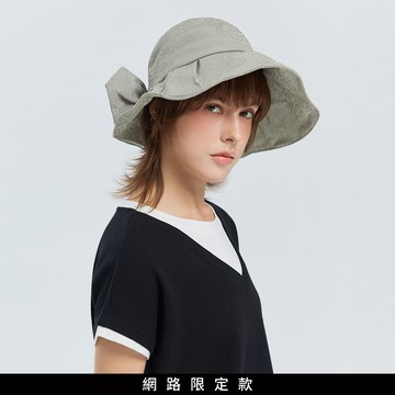 SO NICE 日系條紋蝴蝶結漁夫帽