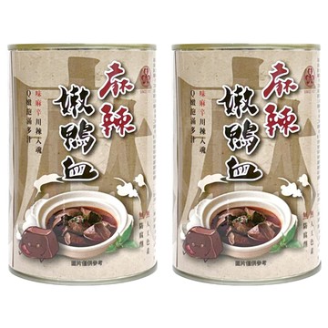 廣達香 麻辣嫩鴨血  440g  2罐